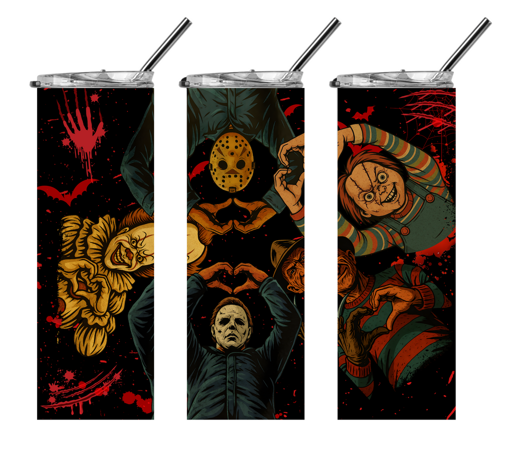 Horror with love 20 oz Tumbler