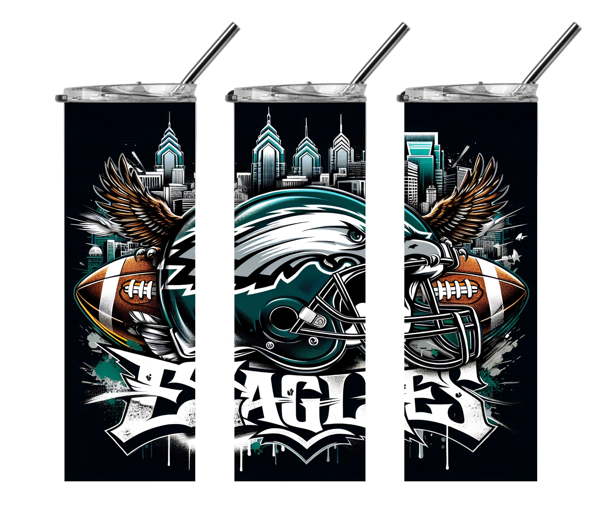 Philly Game Day Energy Tumbler 💚✨ | 20oz Stainless Steel