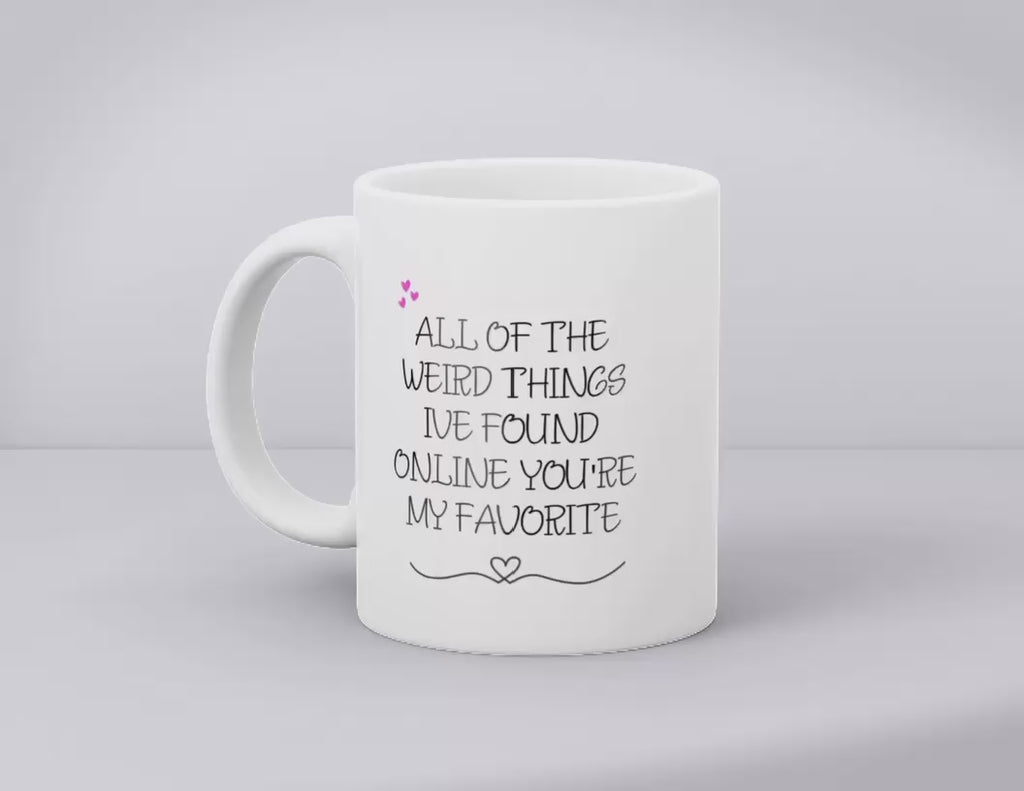 Celebrate your love with a fun, modern, and totally personalized couples mug set 💗  Perfect for Valentine’s Day, anniversaries, engagements, or just because.